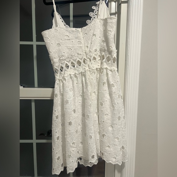Lucy Paris White Lace Dress - Picture 2 of 3
